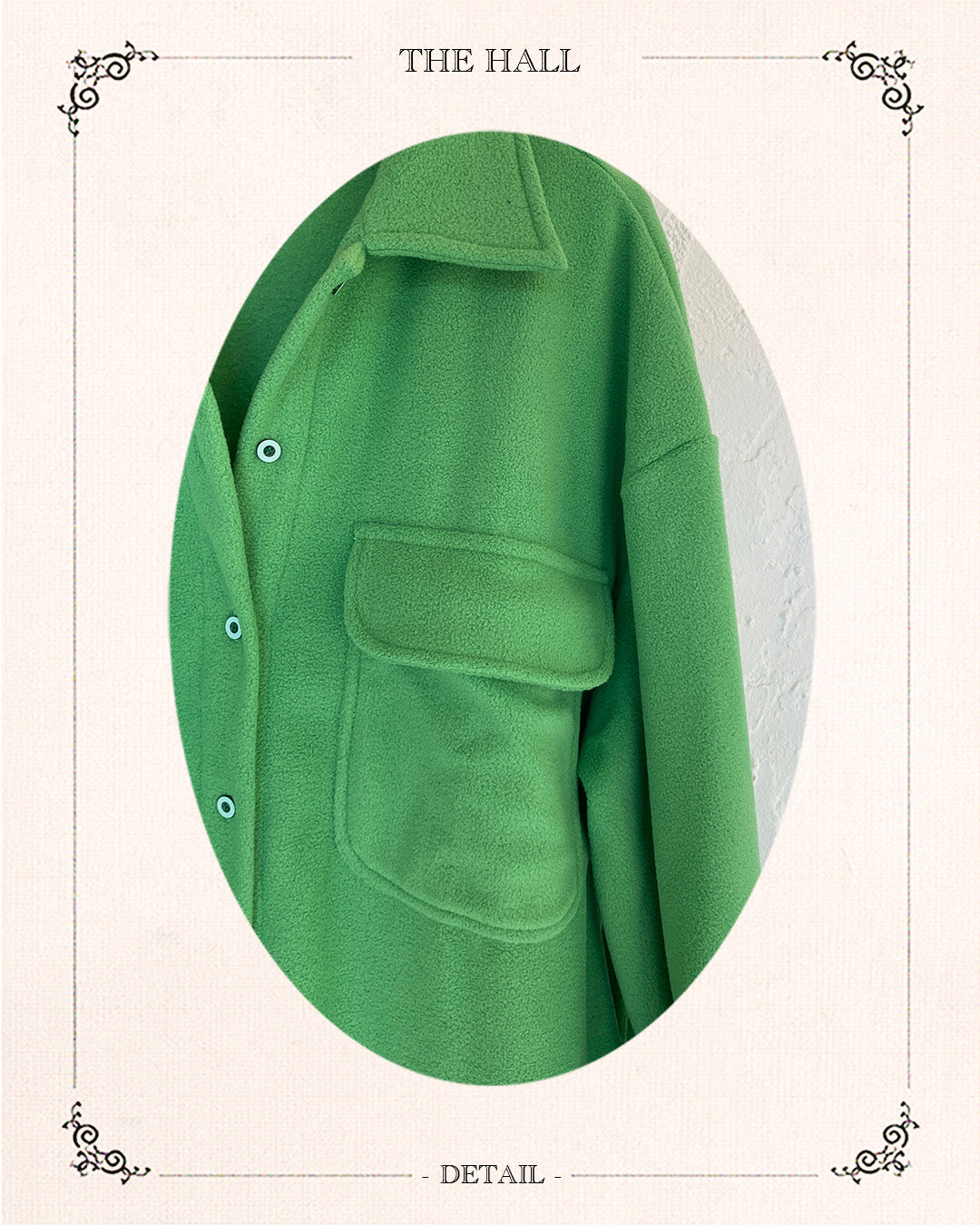 Green Cuff Long Shirt