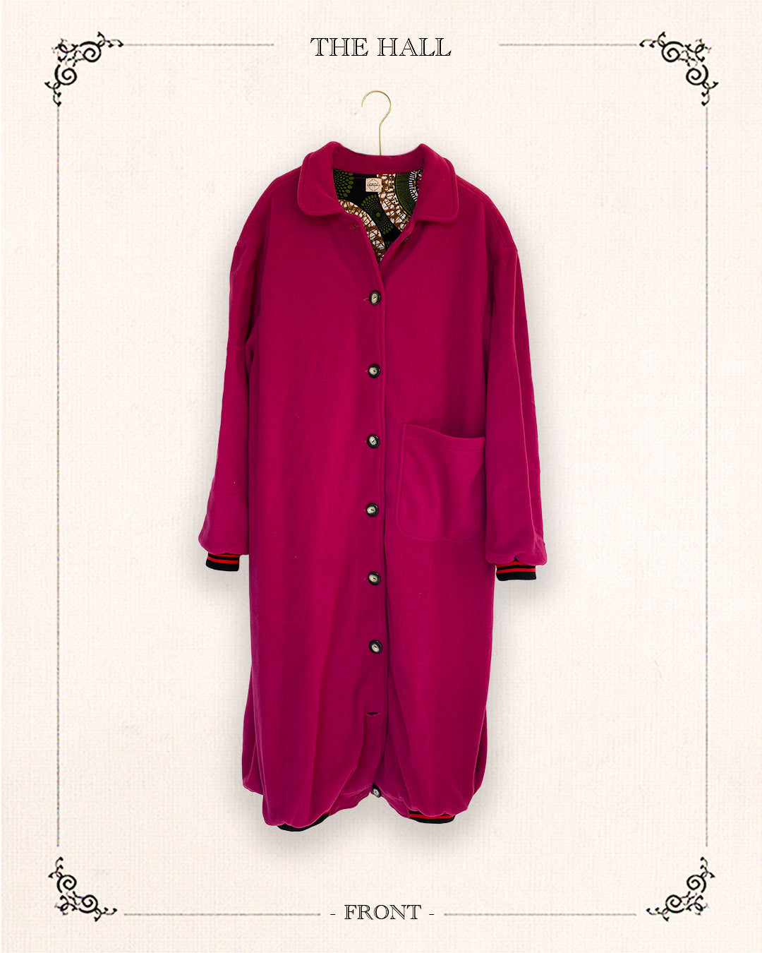 Pink Cuff Coat