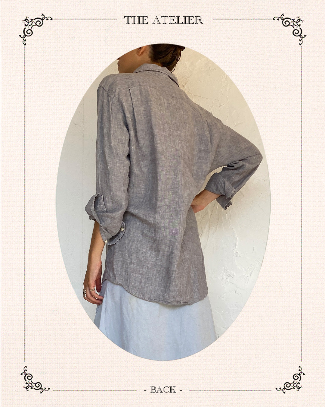 Smiley Linen Shirt