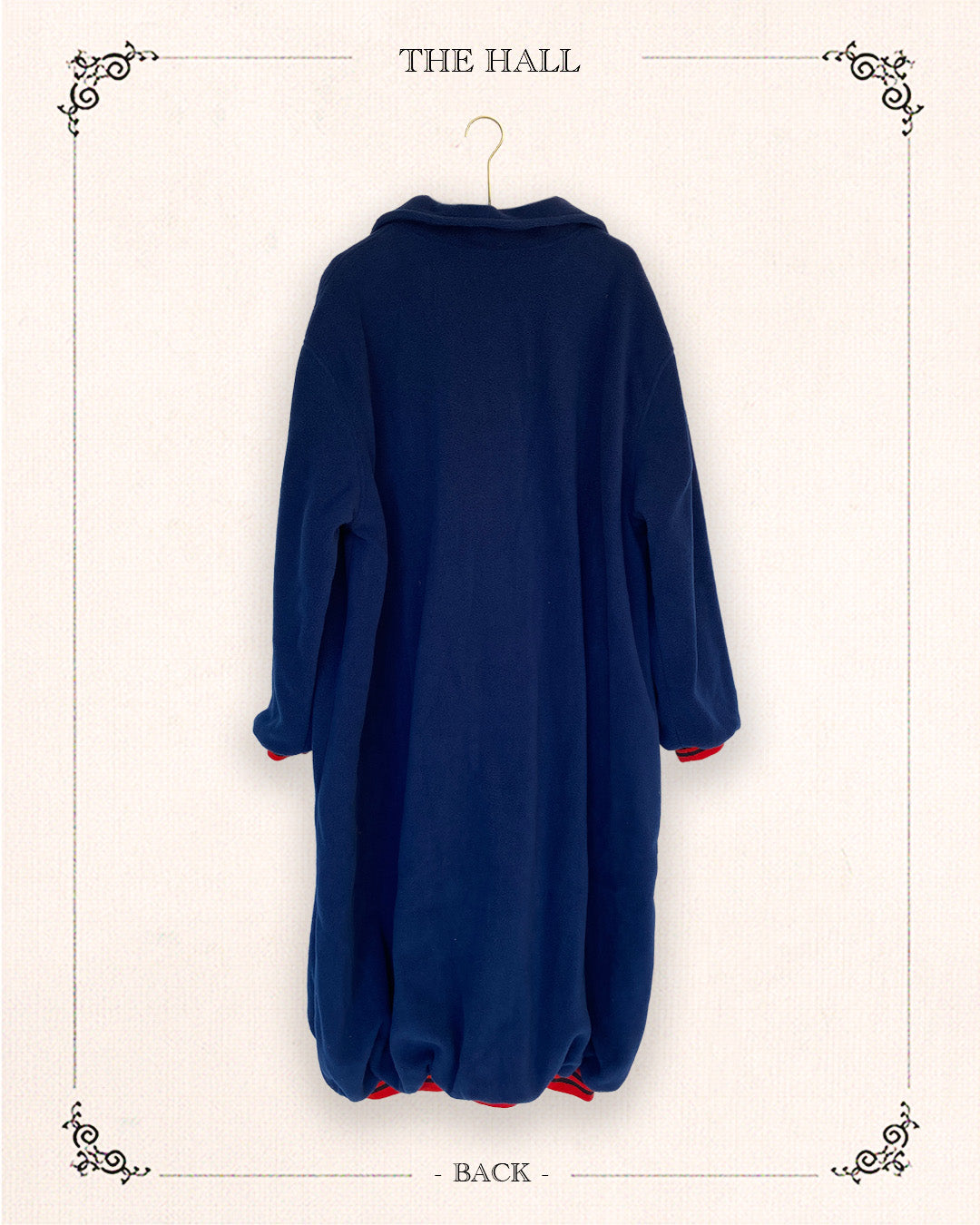 Dark Blue Cuff Coat