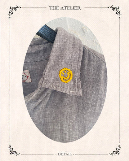 Smiley Linen Shirt