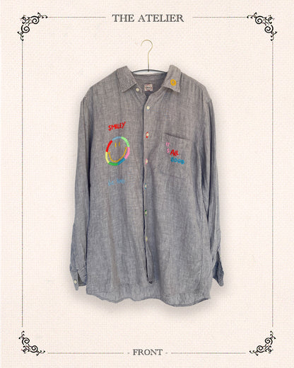 Smiley Linen Shirt