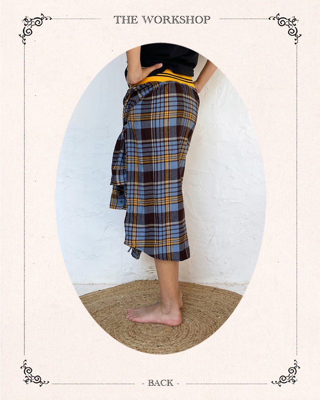 Yellow Sleeves Skirt