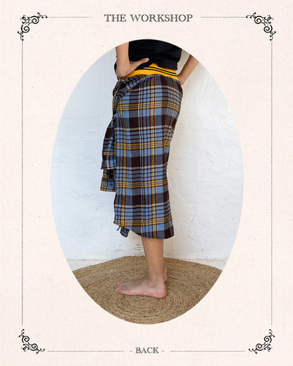 Yellow Sleeves Skirt