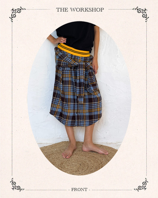 Yellow Sleeves Skirt
