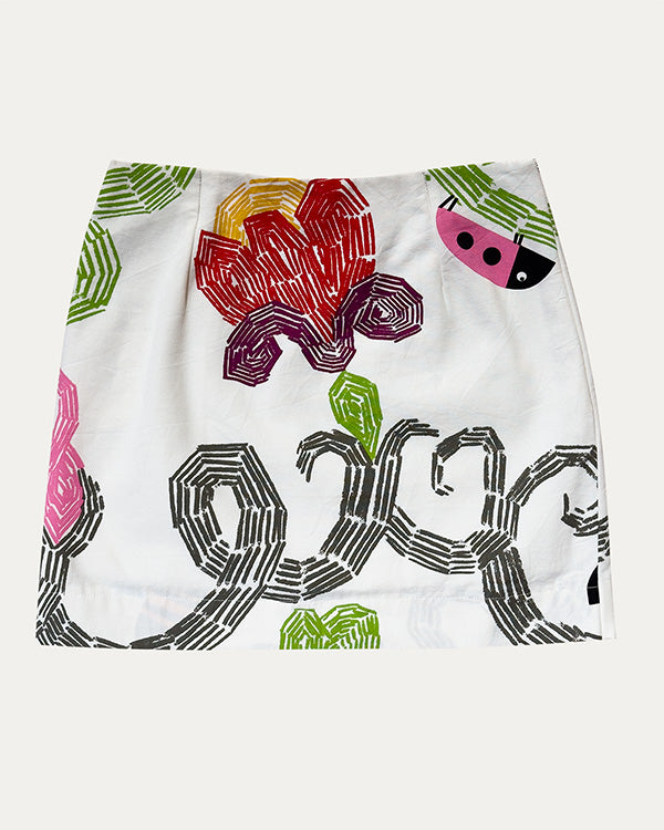 ladybug mini skirt