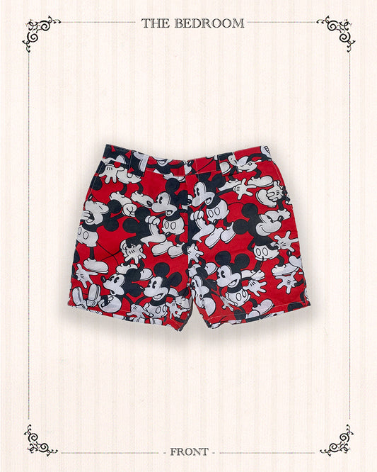 Mickey Red Shorts
